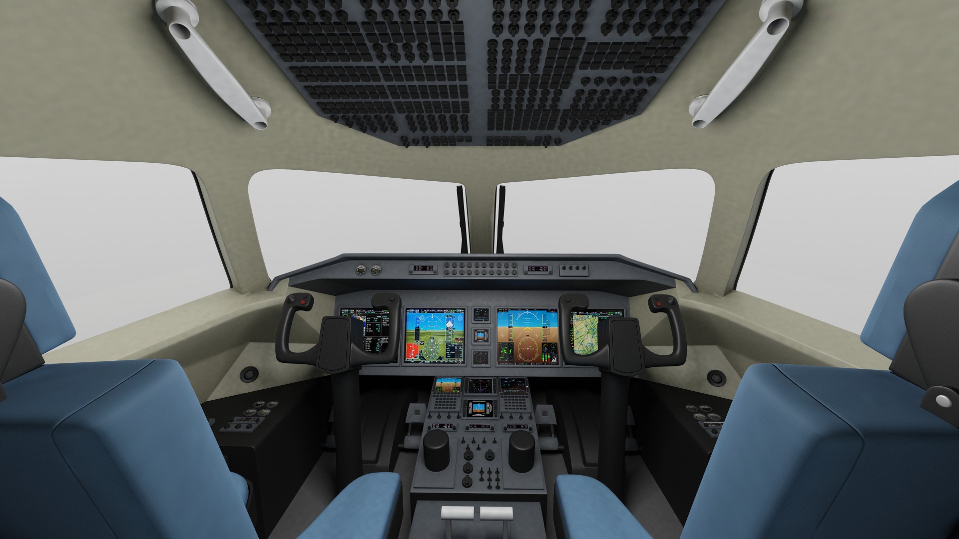 3D model Regional Jet Retracted Landing Gear