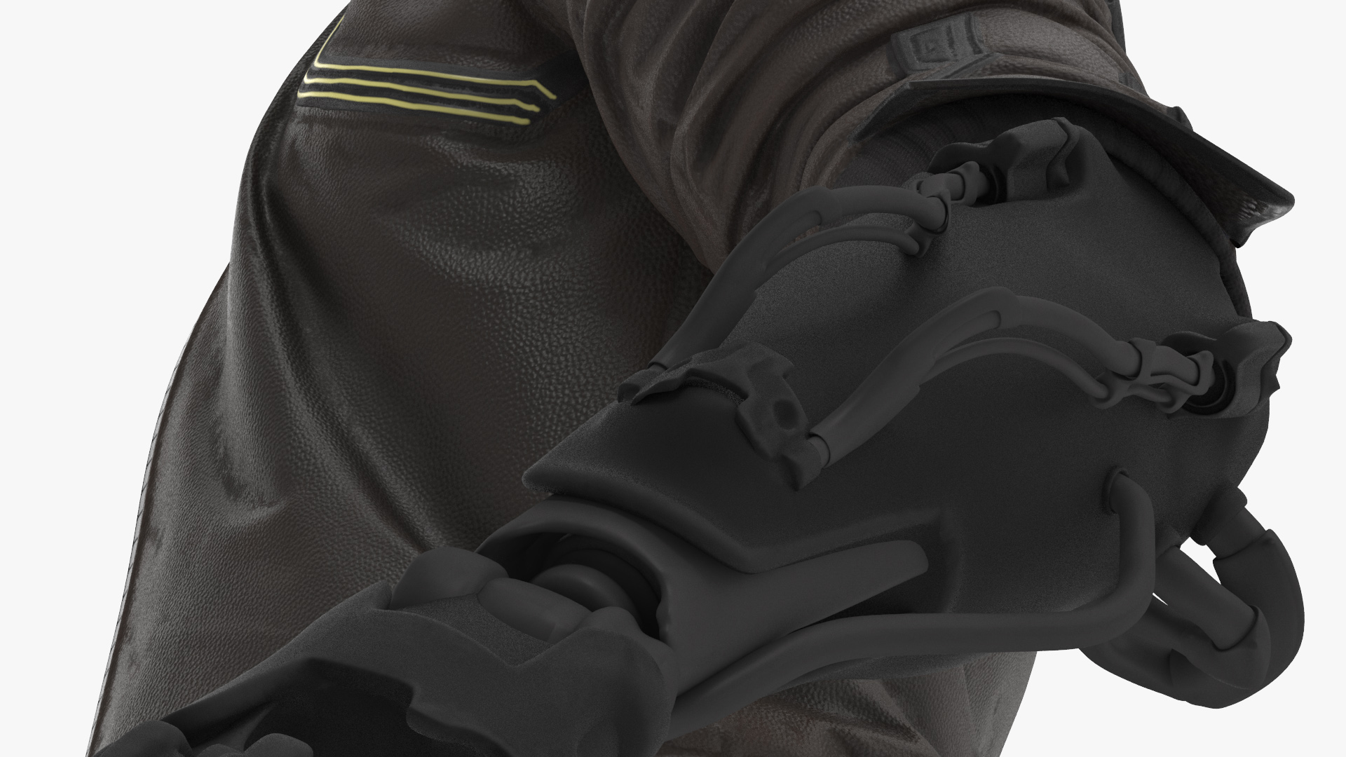 3D Cyberpunk 2077 Geralt Character