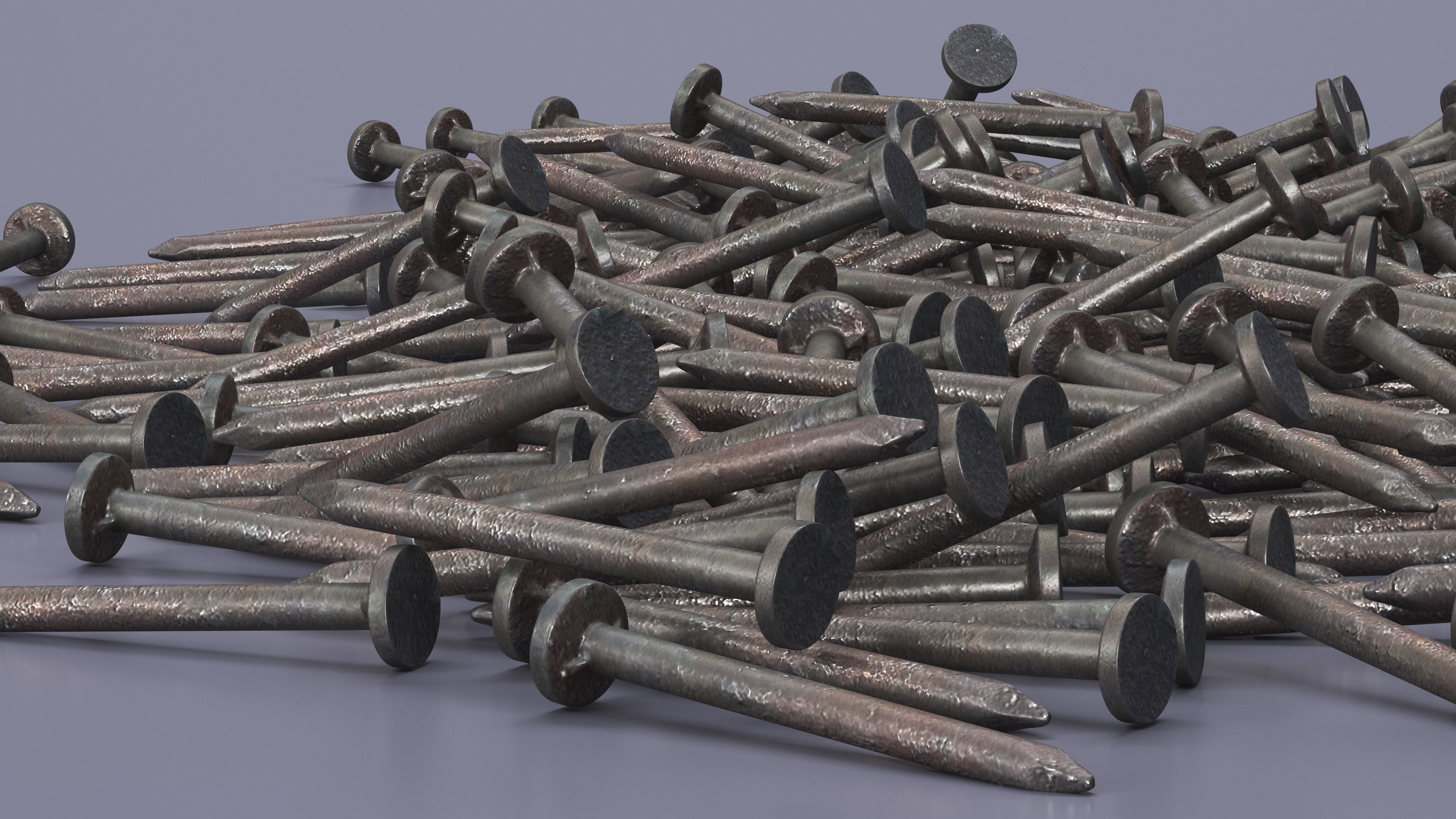 3D Pin Nails Old model