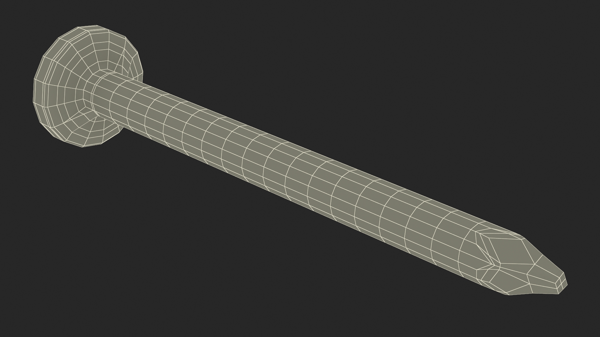 3D Pin Nails Old model