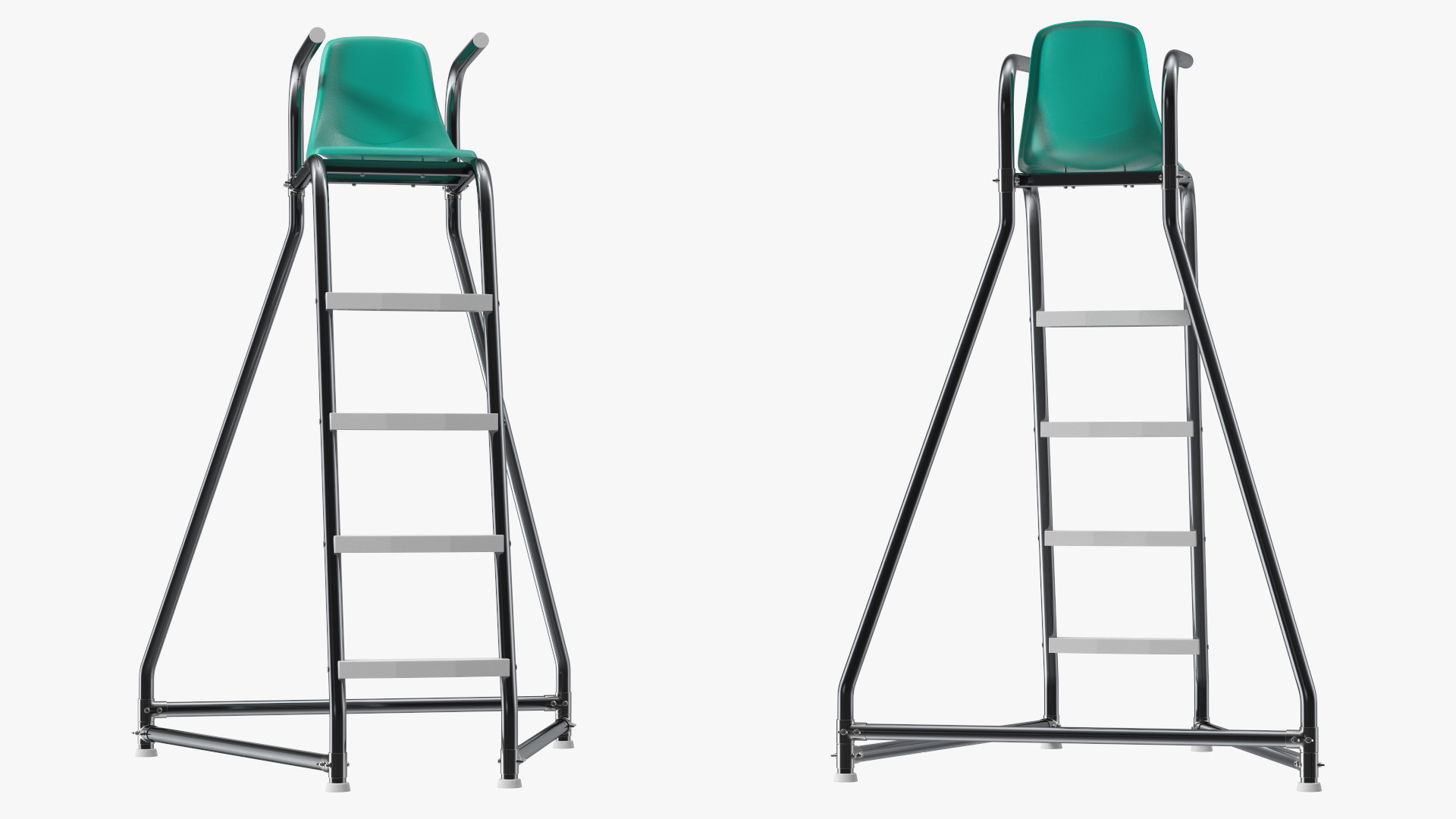 Pool Portable Lifeguard Chair 3D model