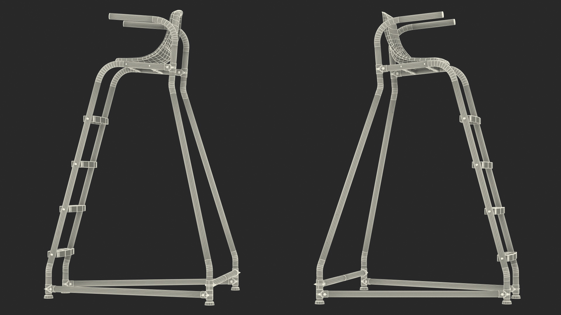 Pool Portable Lifeguard Chair 3D model