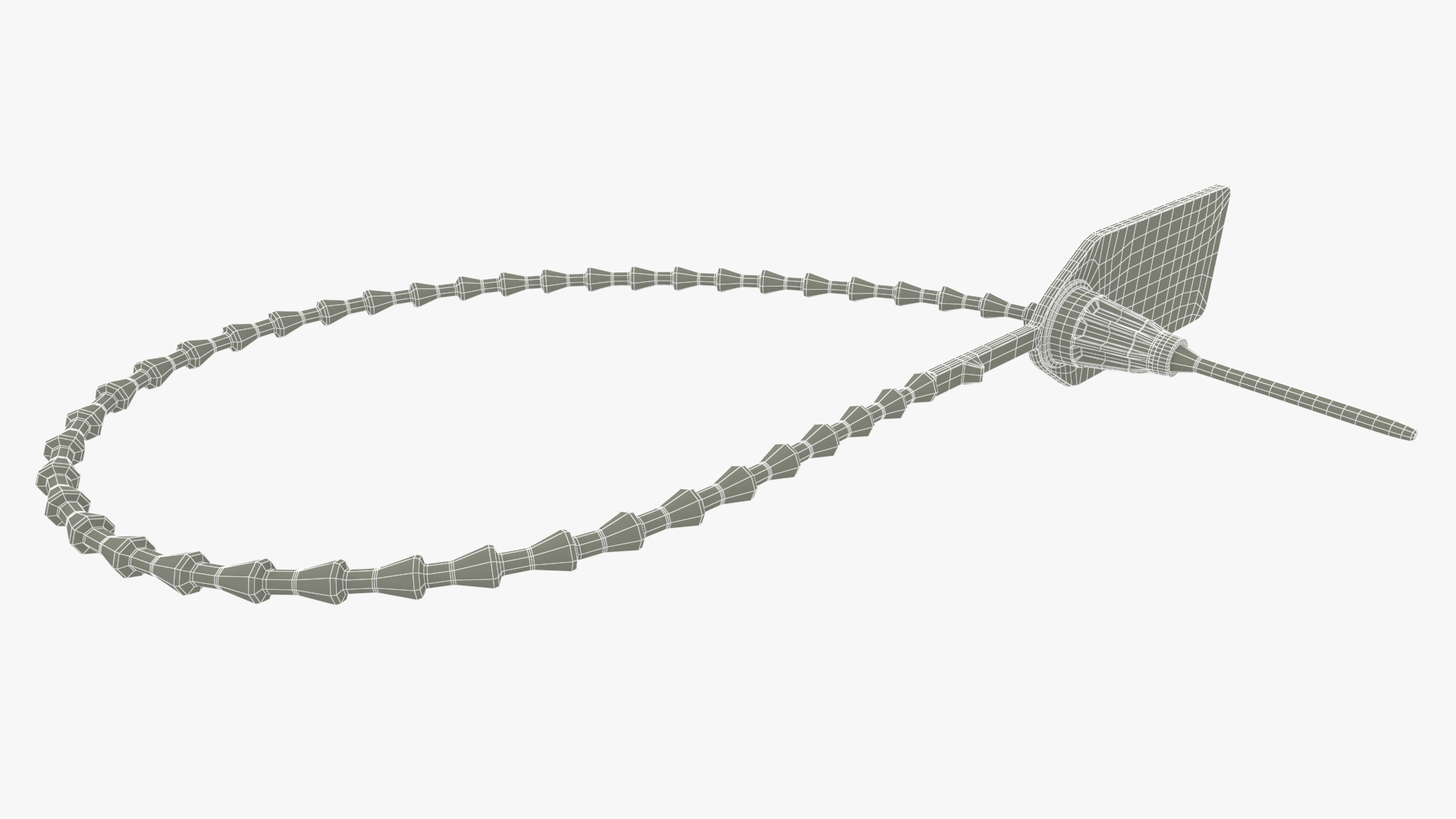 3D model Plastic Security Tag