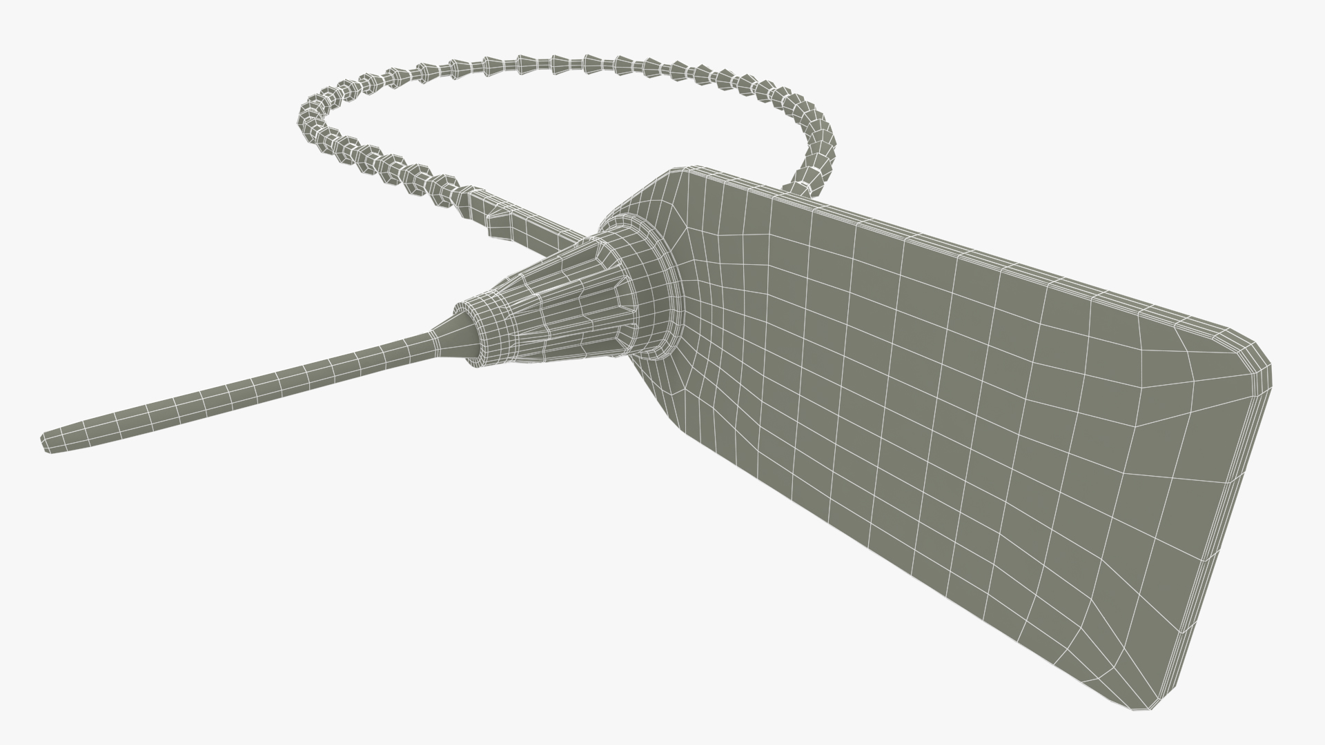 3D model Plastic Security Tag
