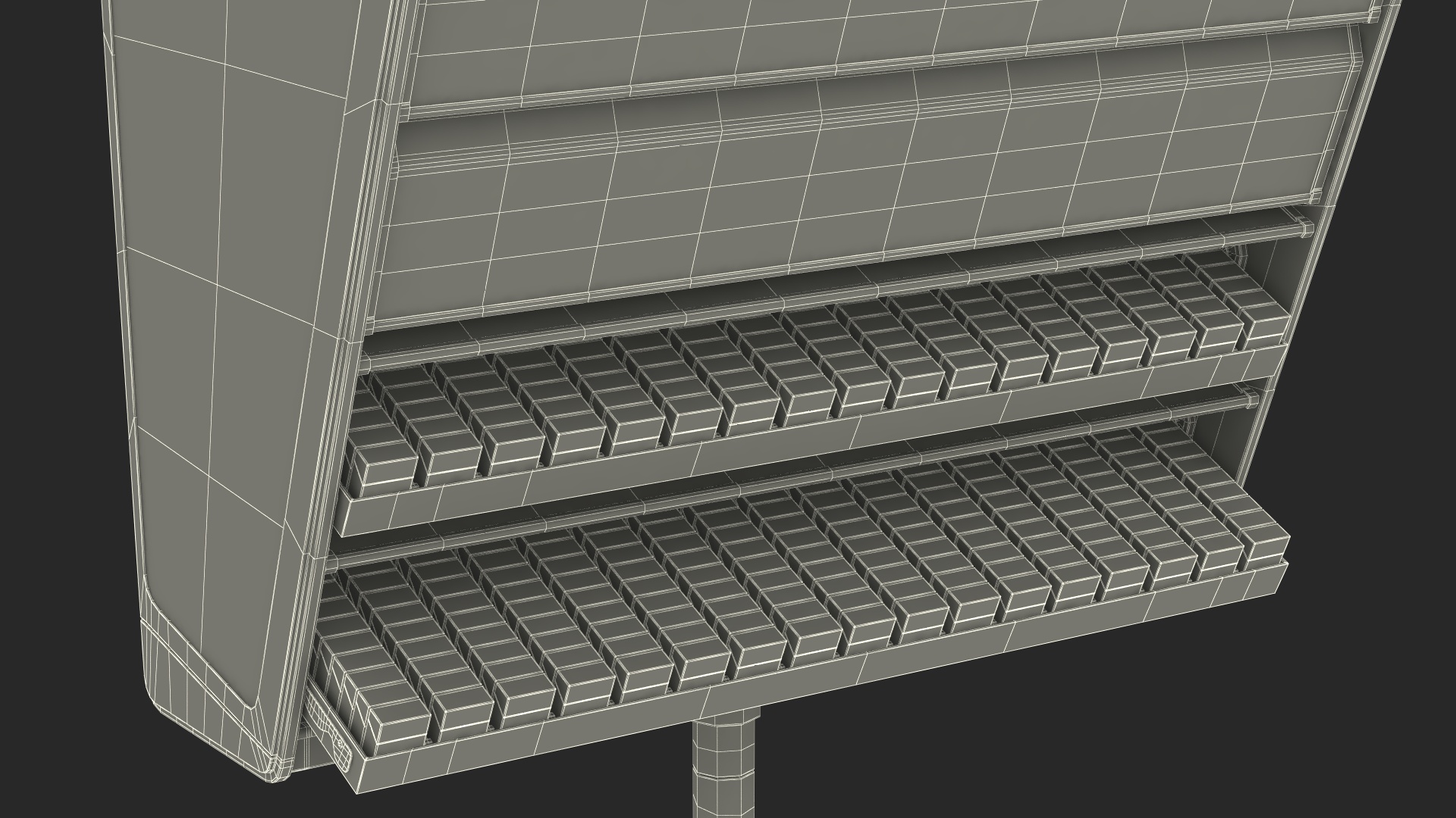 Full Cigarette Dispenser 3D model