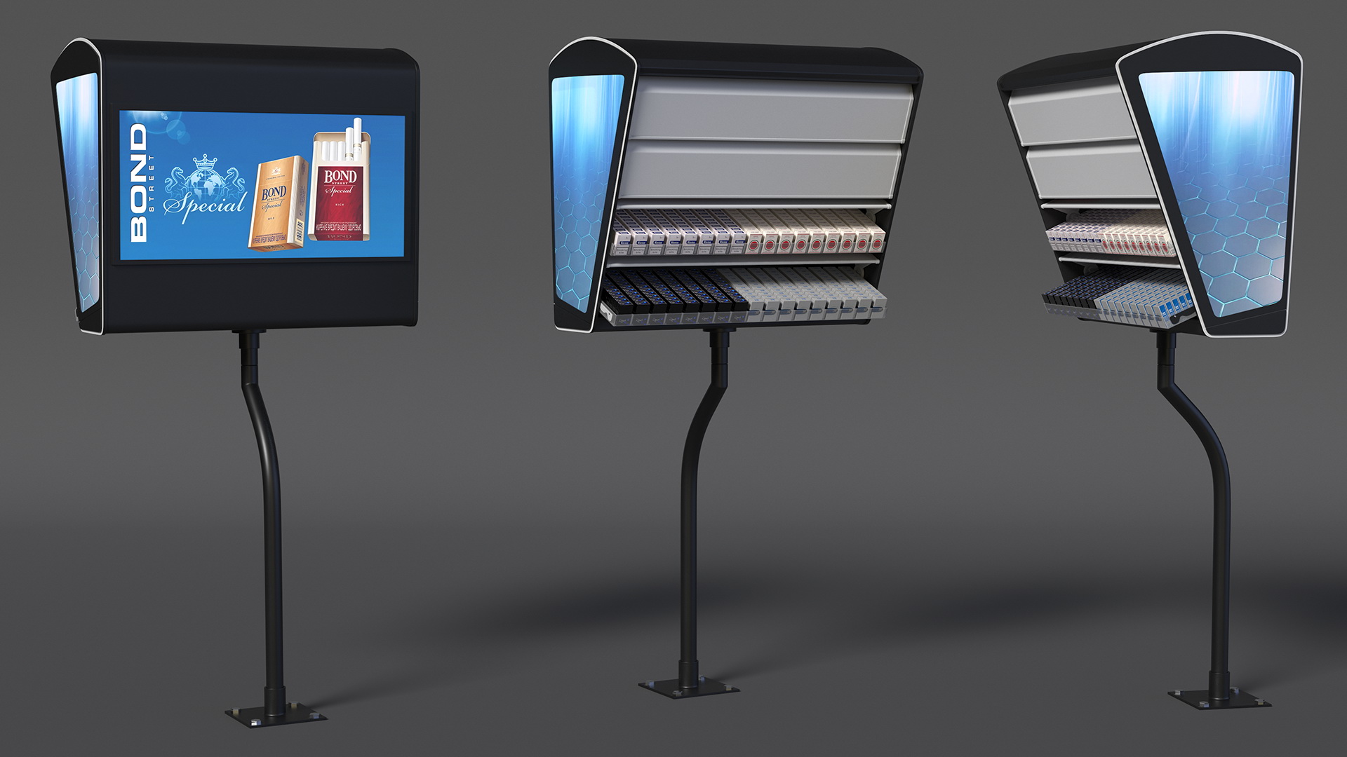 Full Cigarette Dispenser 3D model