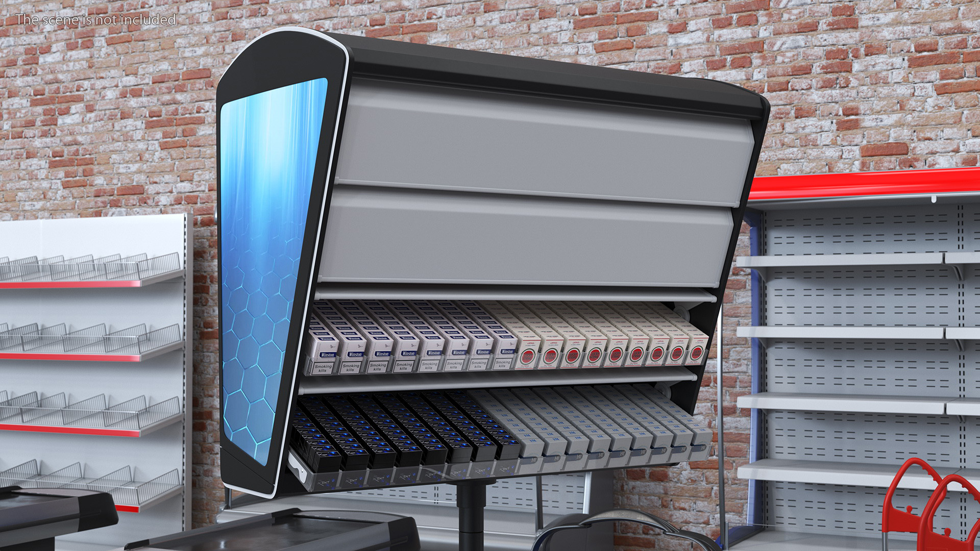 Full Cigarette Dispenser 3D model