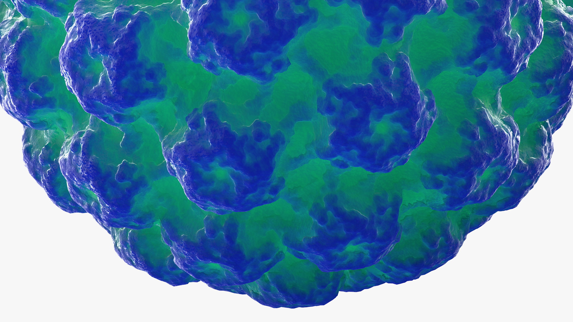 3D model Human Papilloma Virus HPV