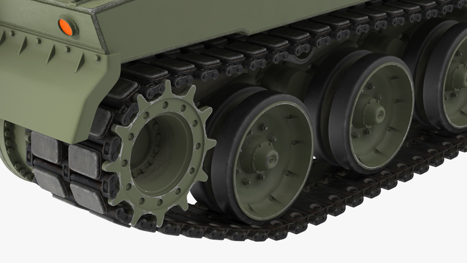Self Propelled Artillery System Rigged for Cinema 4D 3D