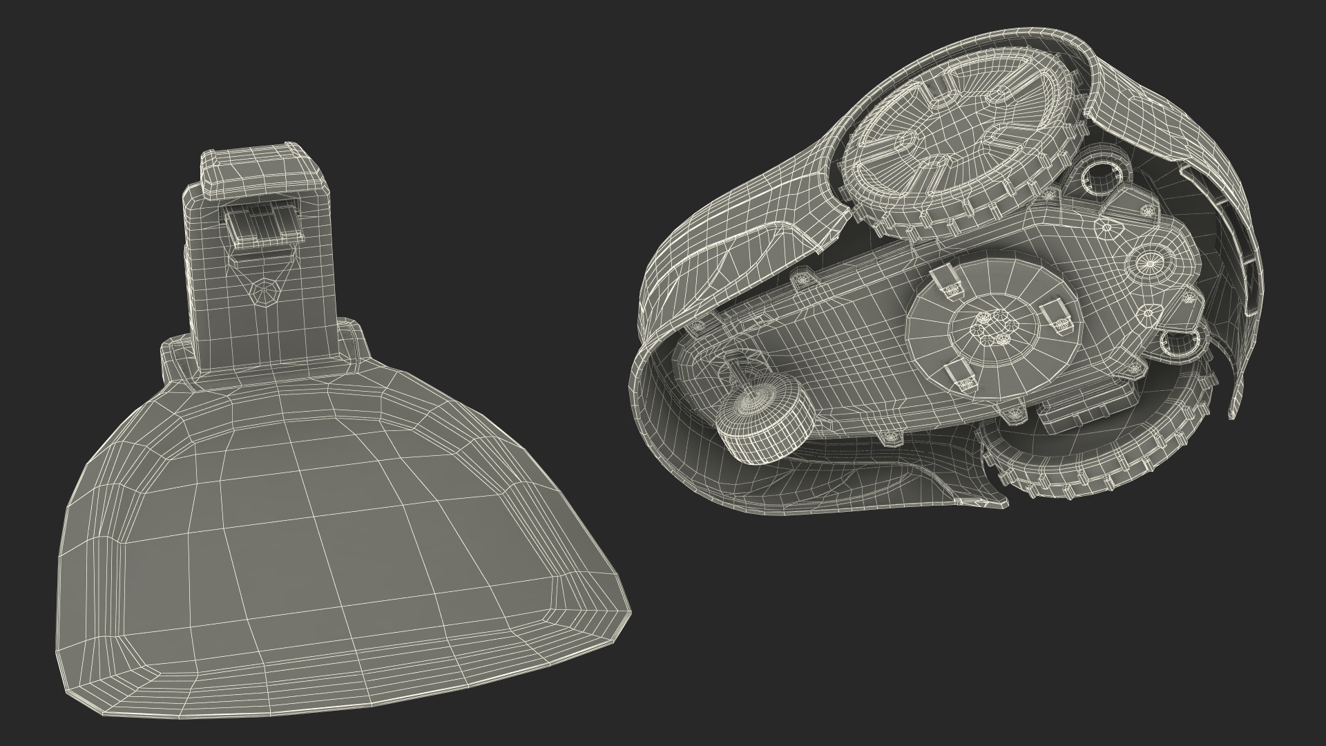 3D Robotic Lawn Mower model