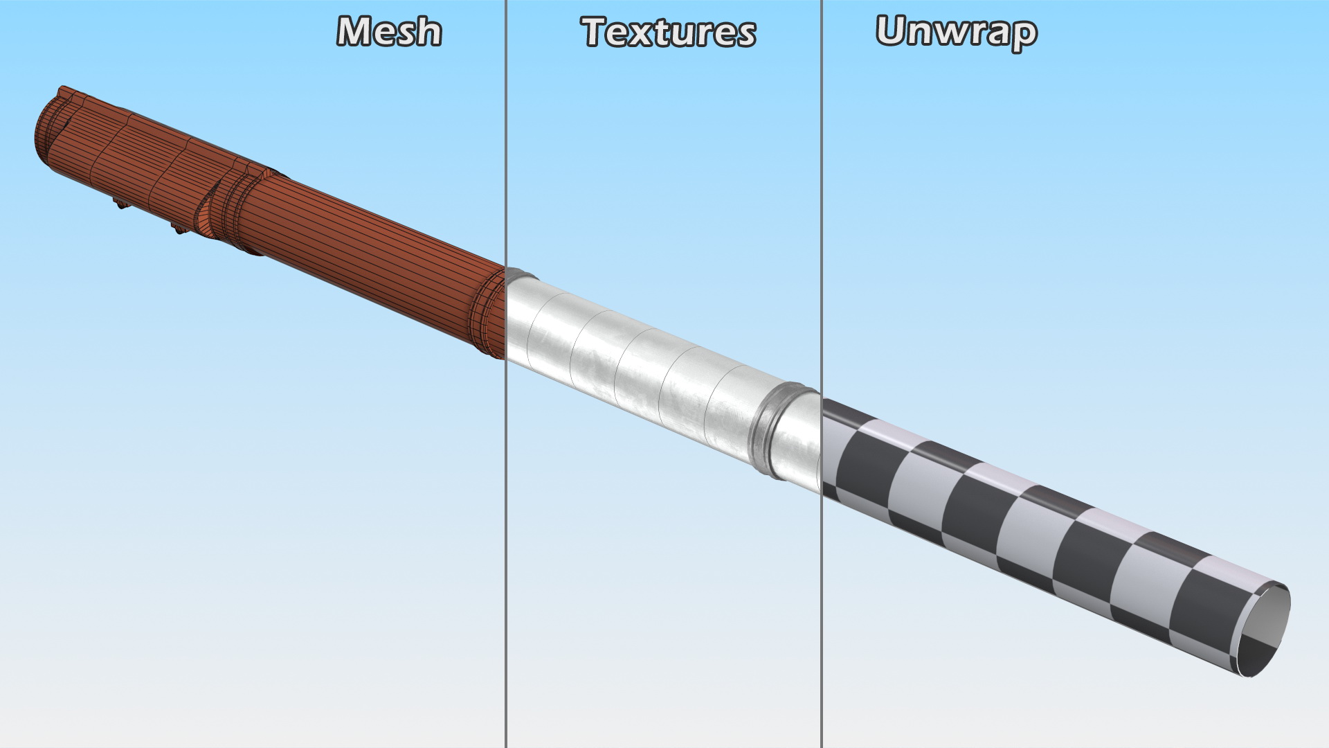 Gas Pipeline Direct Section 3D