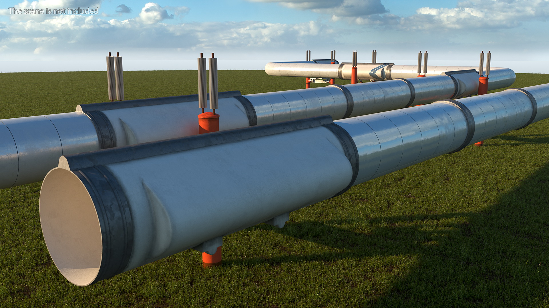 Gas Pipeline Direct Section 3D