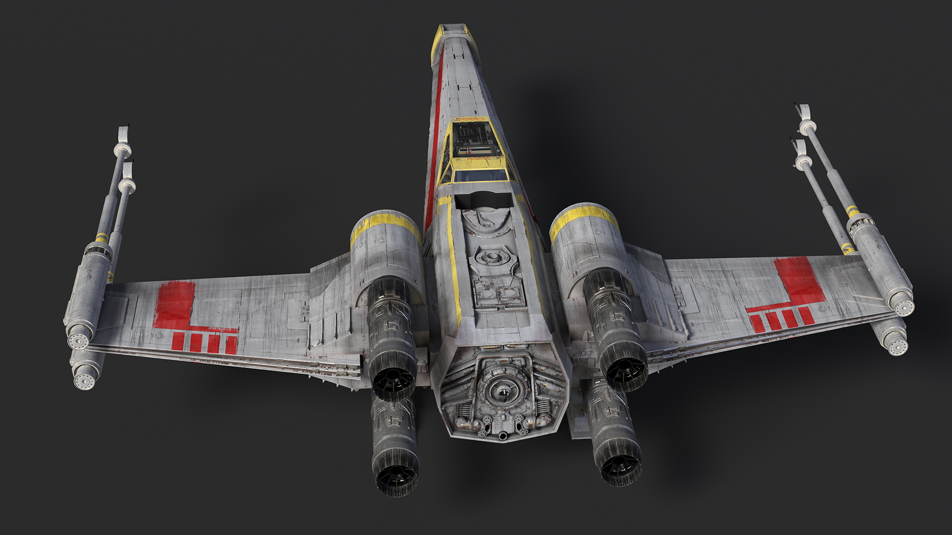 Star Wars X-Wing Fighter 3D model