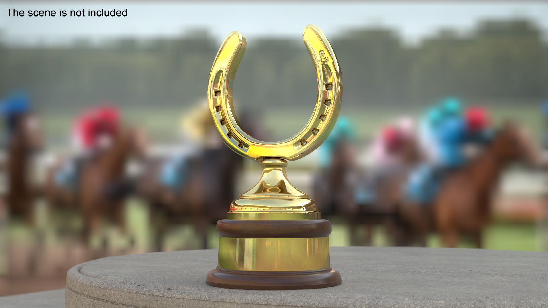 Golden Horseshoe Award 3D