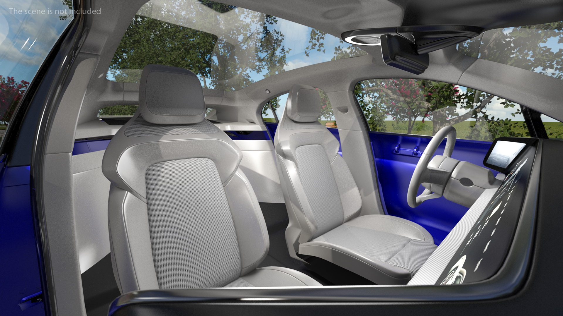 Sony Vision S Simple Interior 3D model
