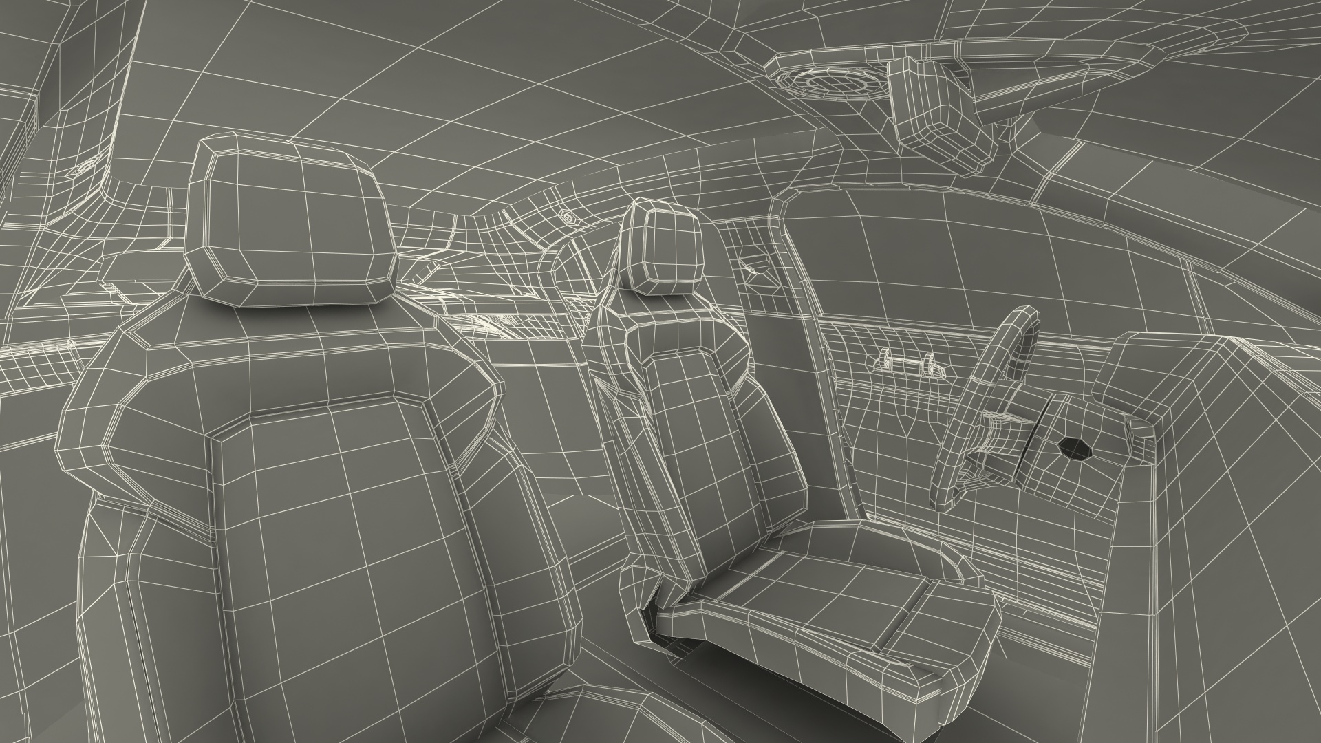 Sony Vision S Simple Interior 3D model