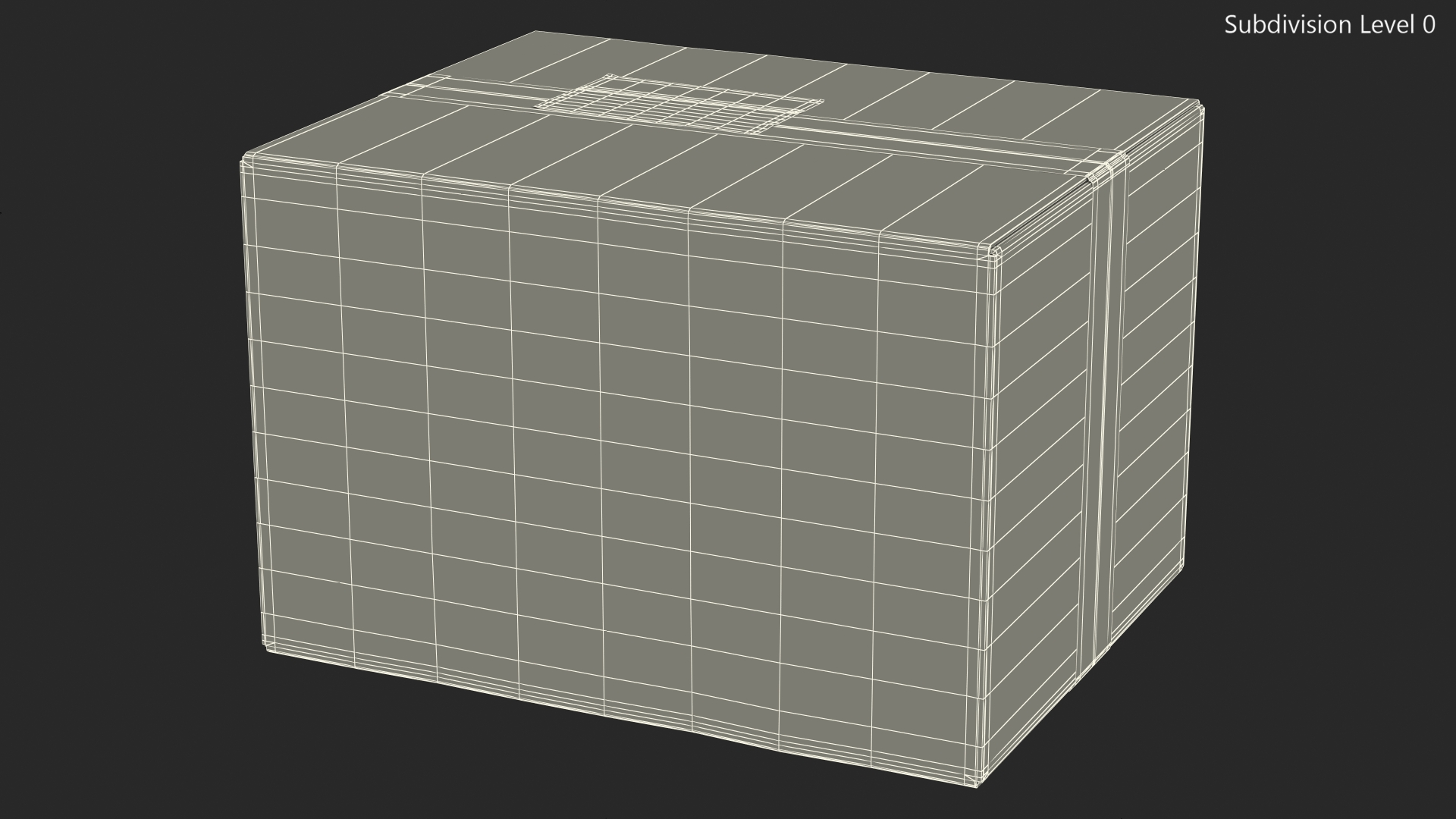 Amazon Parcels Box 45x35x30 3D
