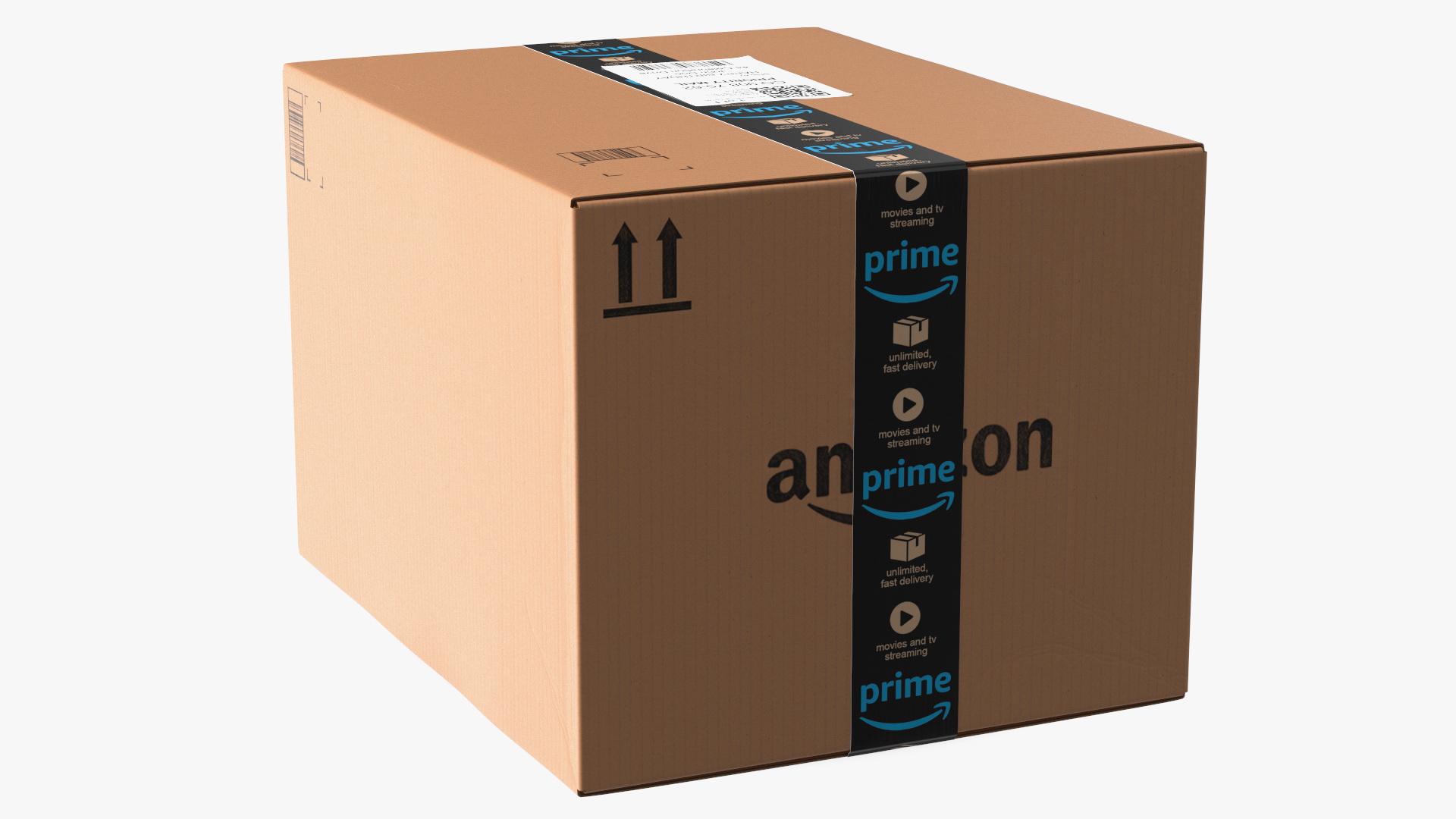 Amazon Parcels Box 45x35x30 3D