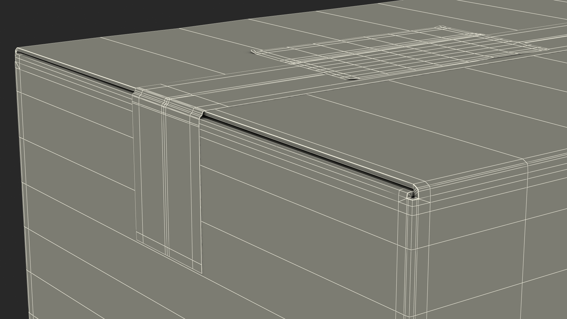 Amazon Parcels Box 45x35x30 3D