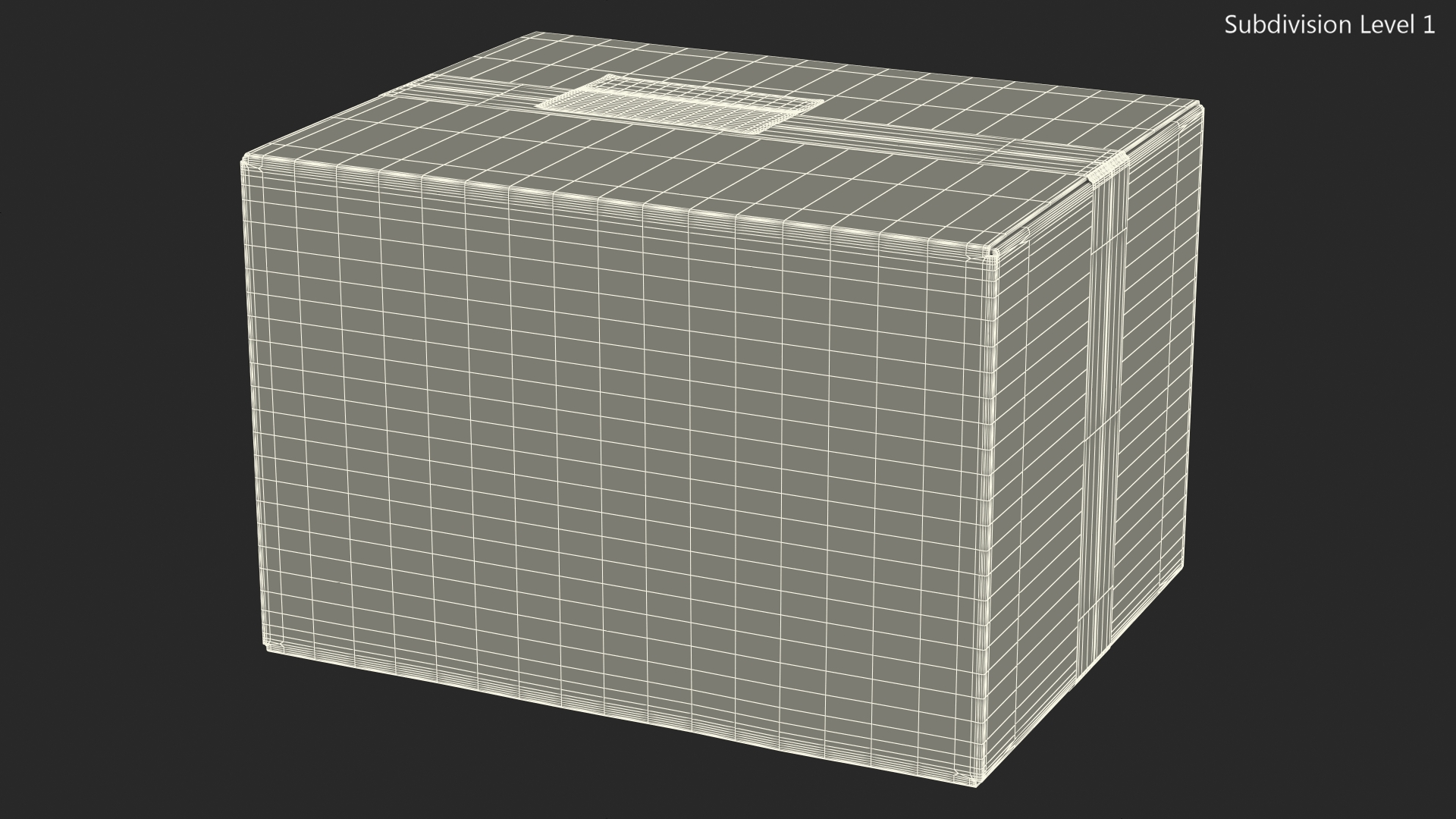 Amazon Parcels Box 45x35x30 3D