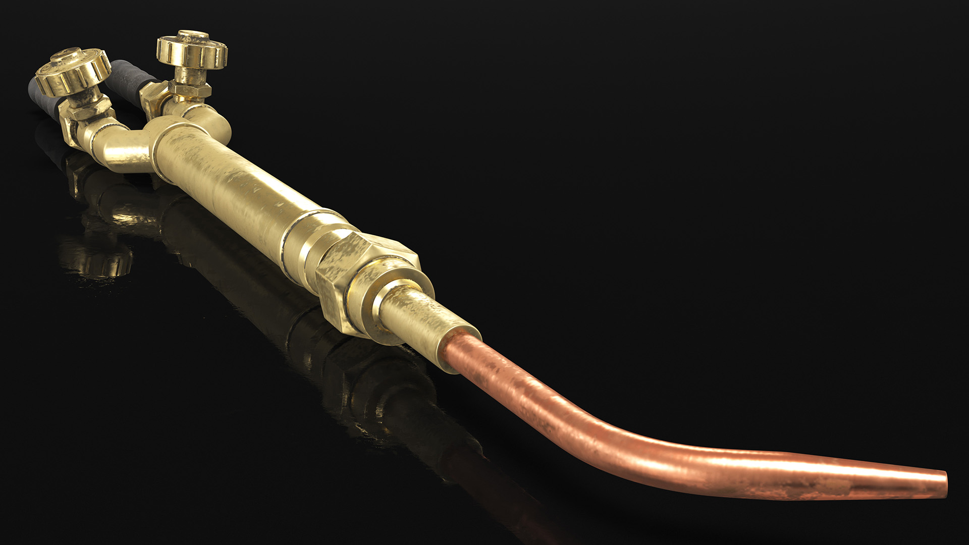 3D Gas Welding Torch Old