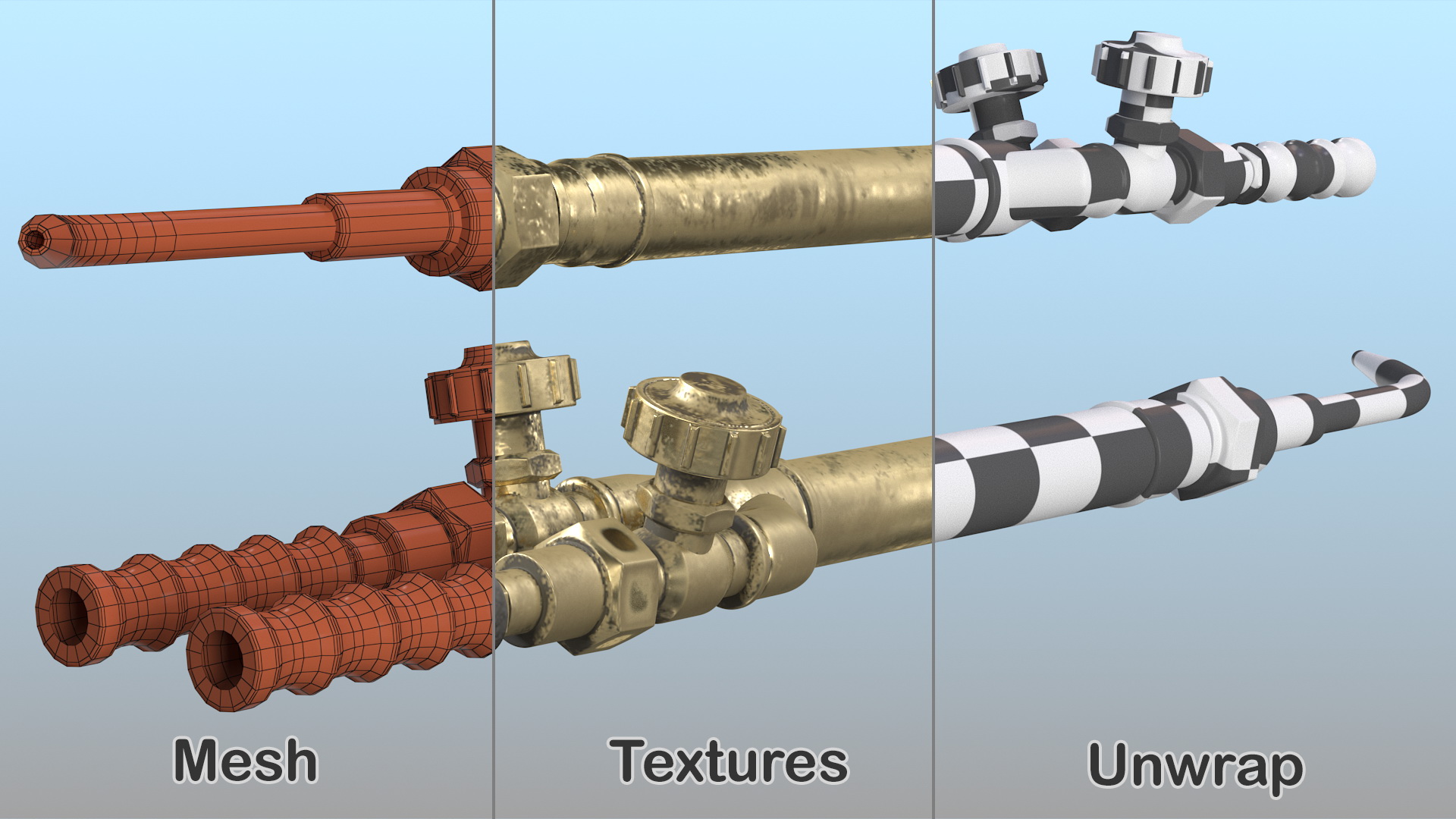 3D Gas Welding Torch Old