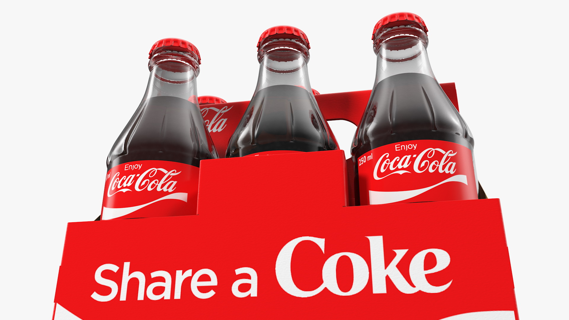 Coca Cola Bottle Package 3D model