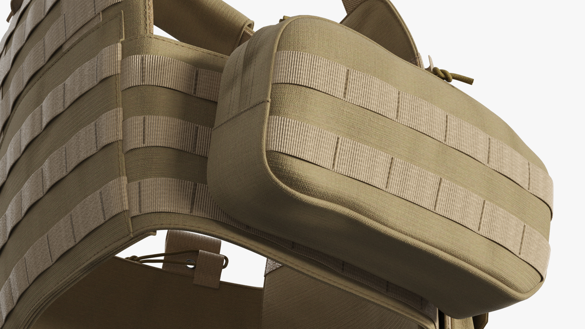 Ballistic Vest with Armor Plate and Pouch, view 5