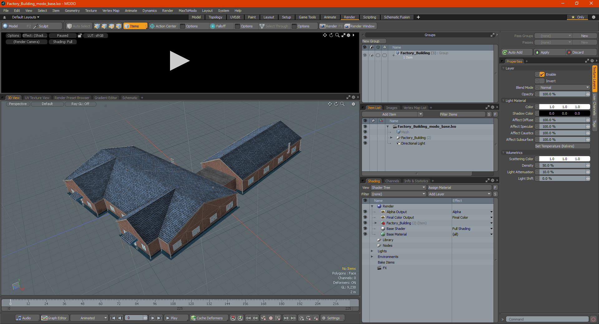 3D Factory Building