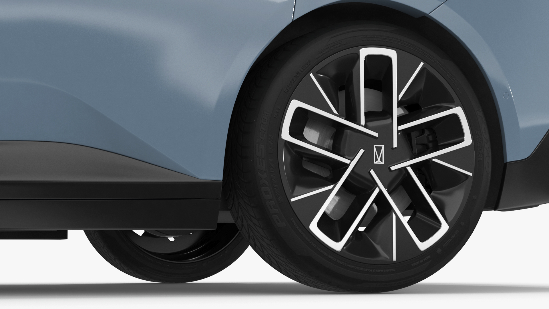 Avatr 12 EV Blue Color 3D