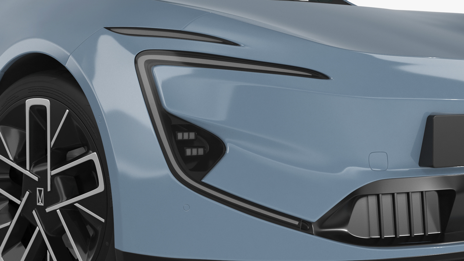 Avatr 12 EV Blue Color 3D