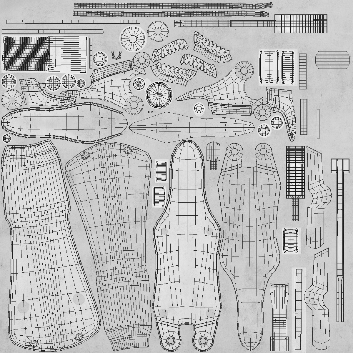 Locking Pliers Adjustable Wrench 3D