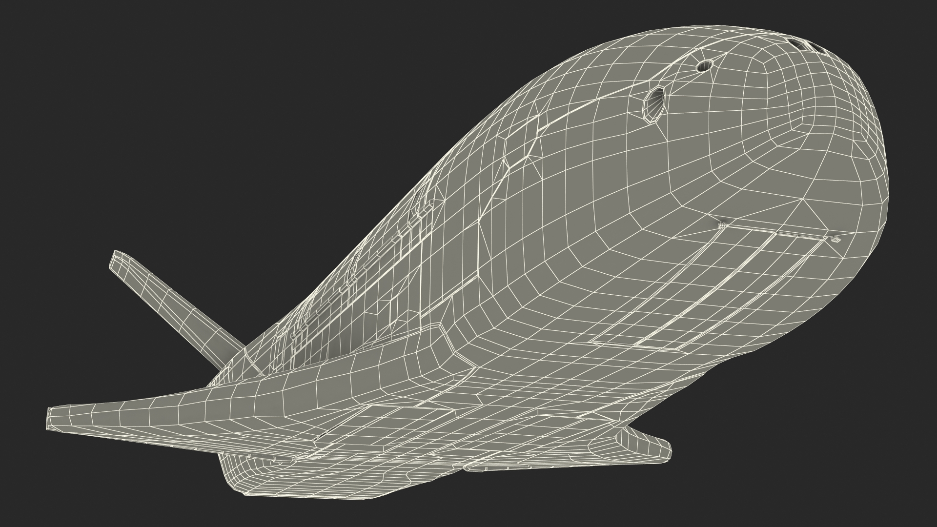 3D model Boeing X37