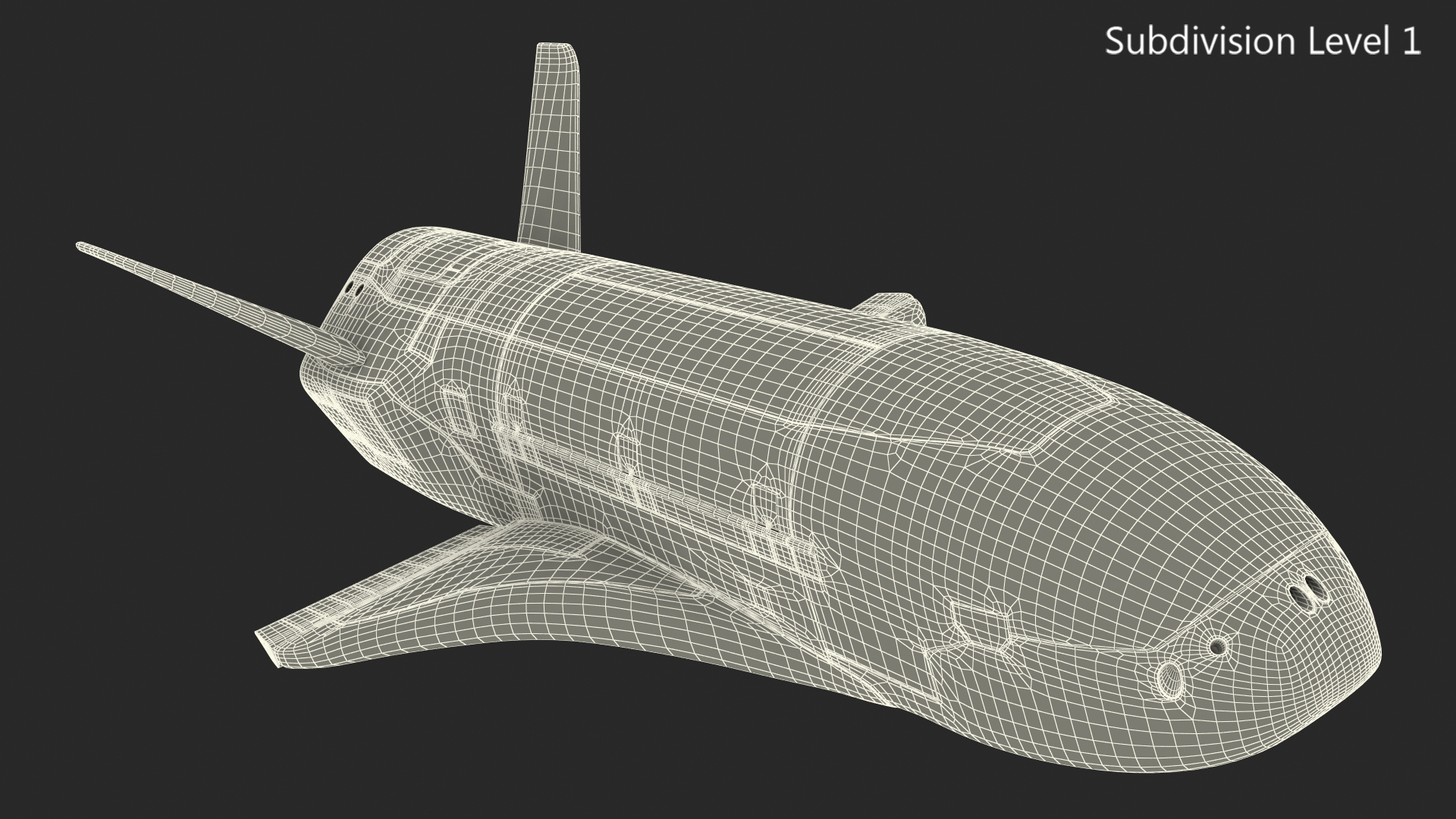3D model Boeing X37