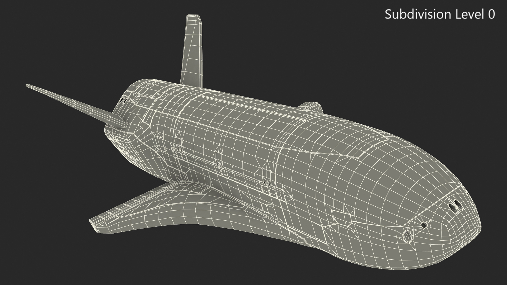 3D model Boeing X37