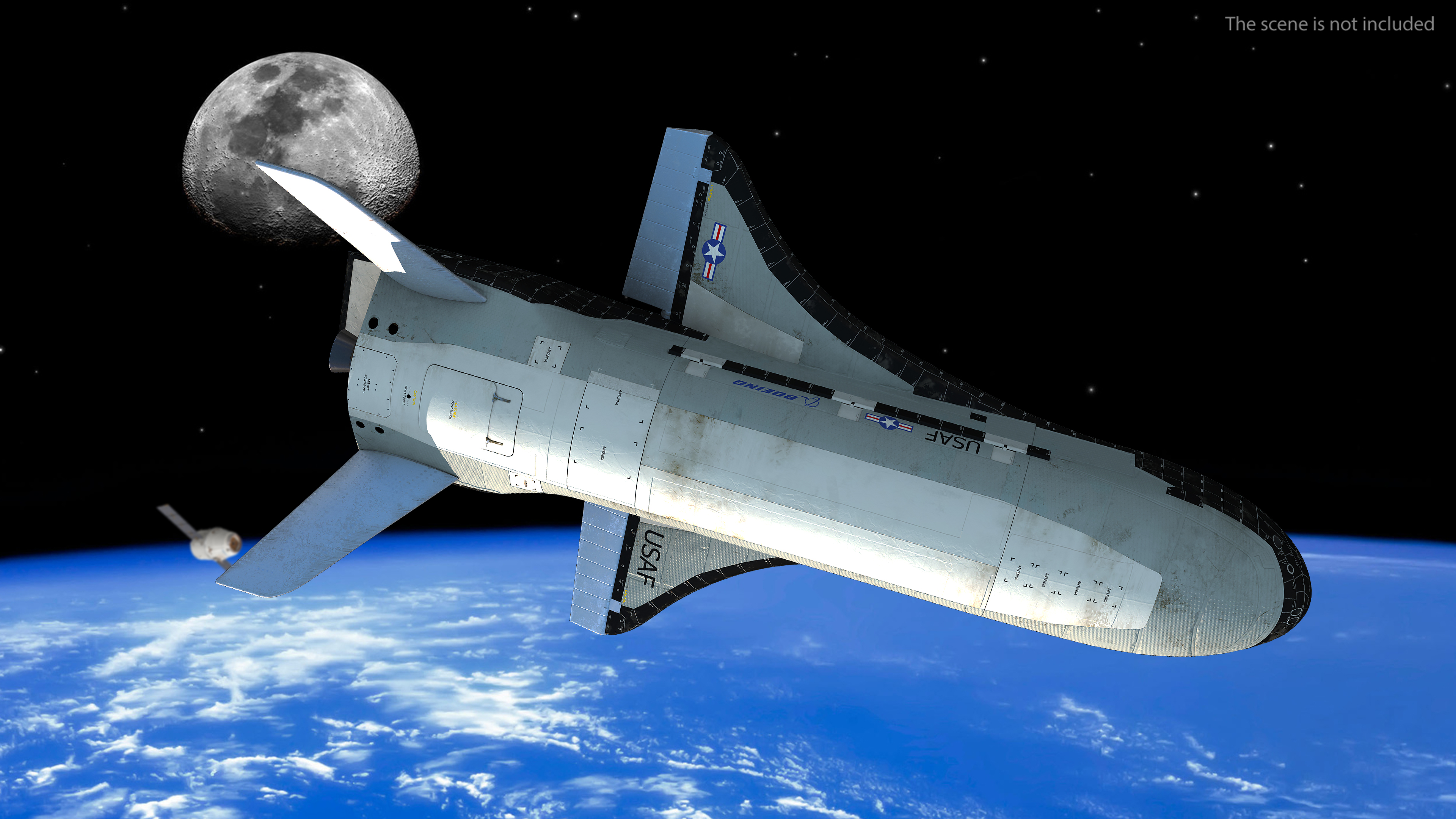 3D model Boeing X37