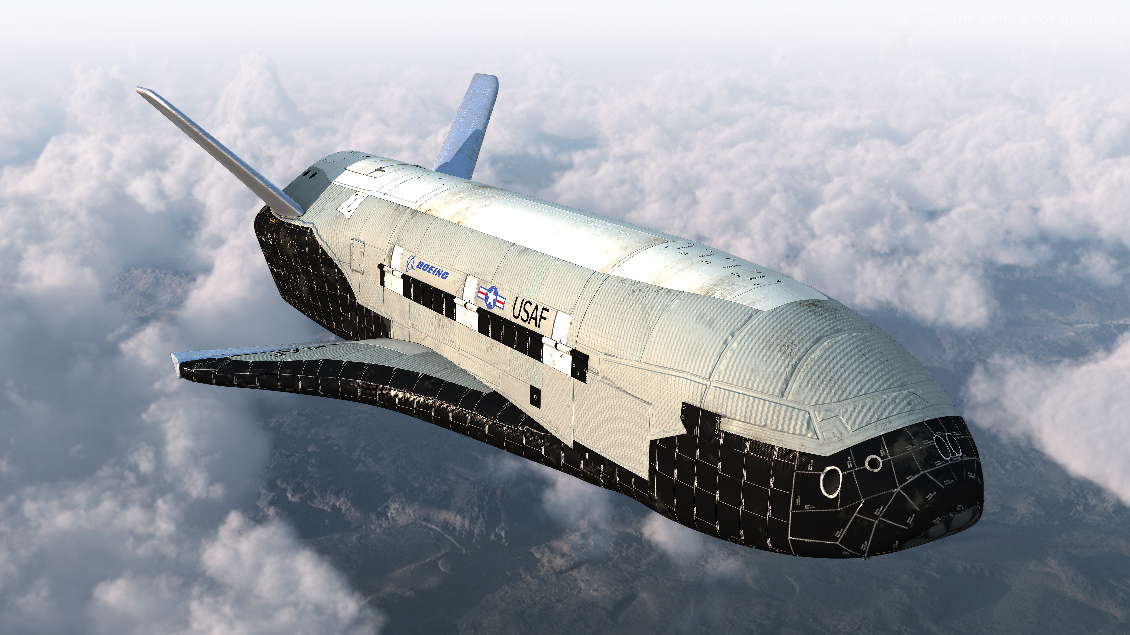 3D model Boeing X37