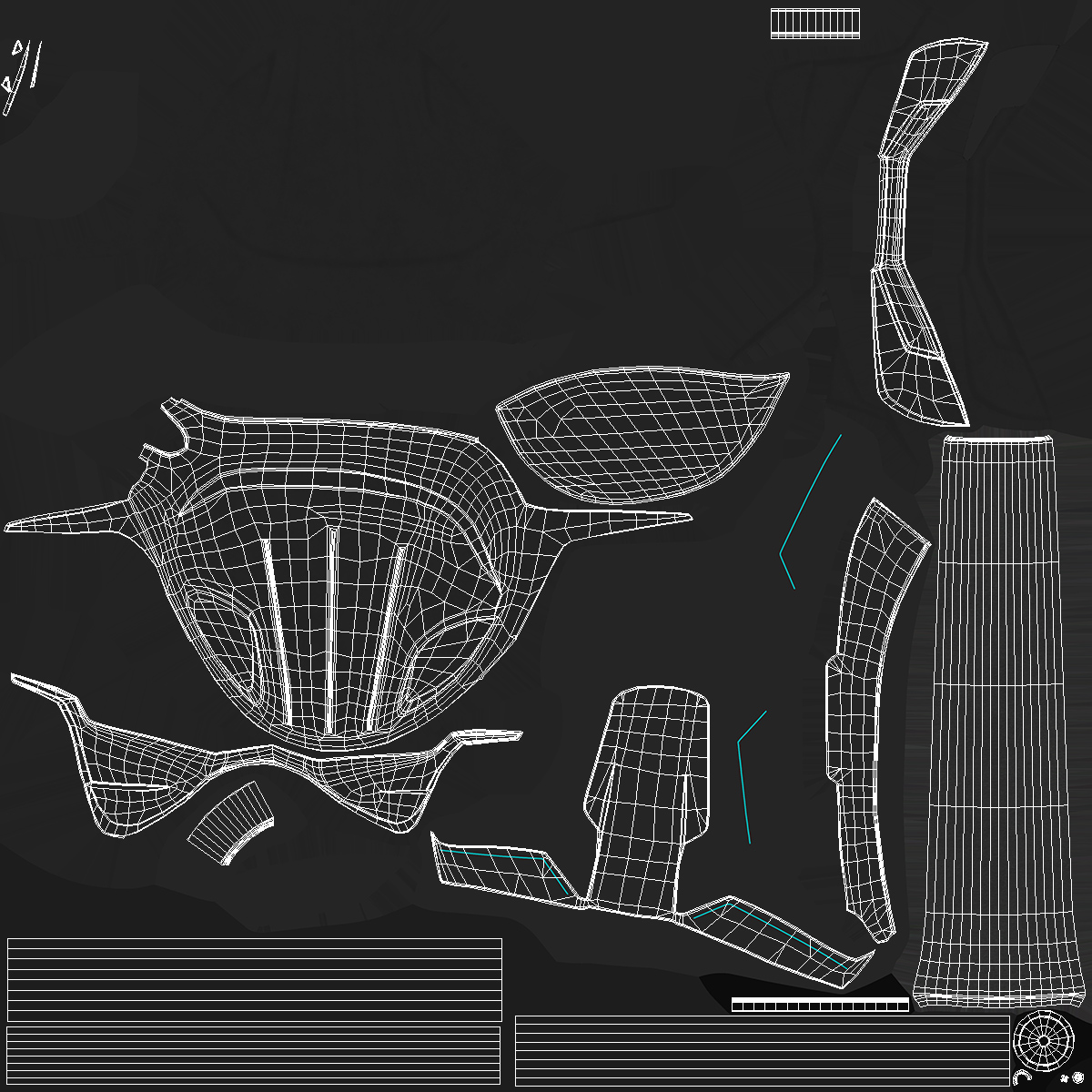Driving Iron Golf Club 3D