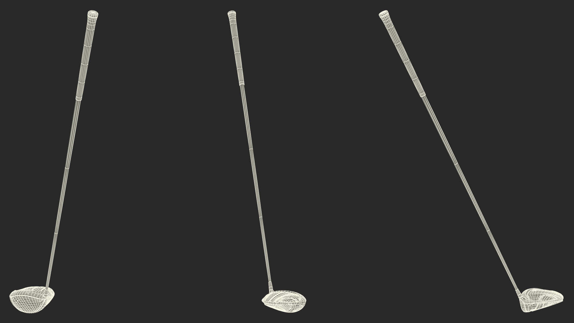 Driving Iron Golf Club 3D