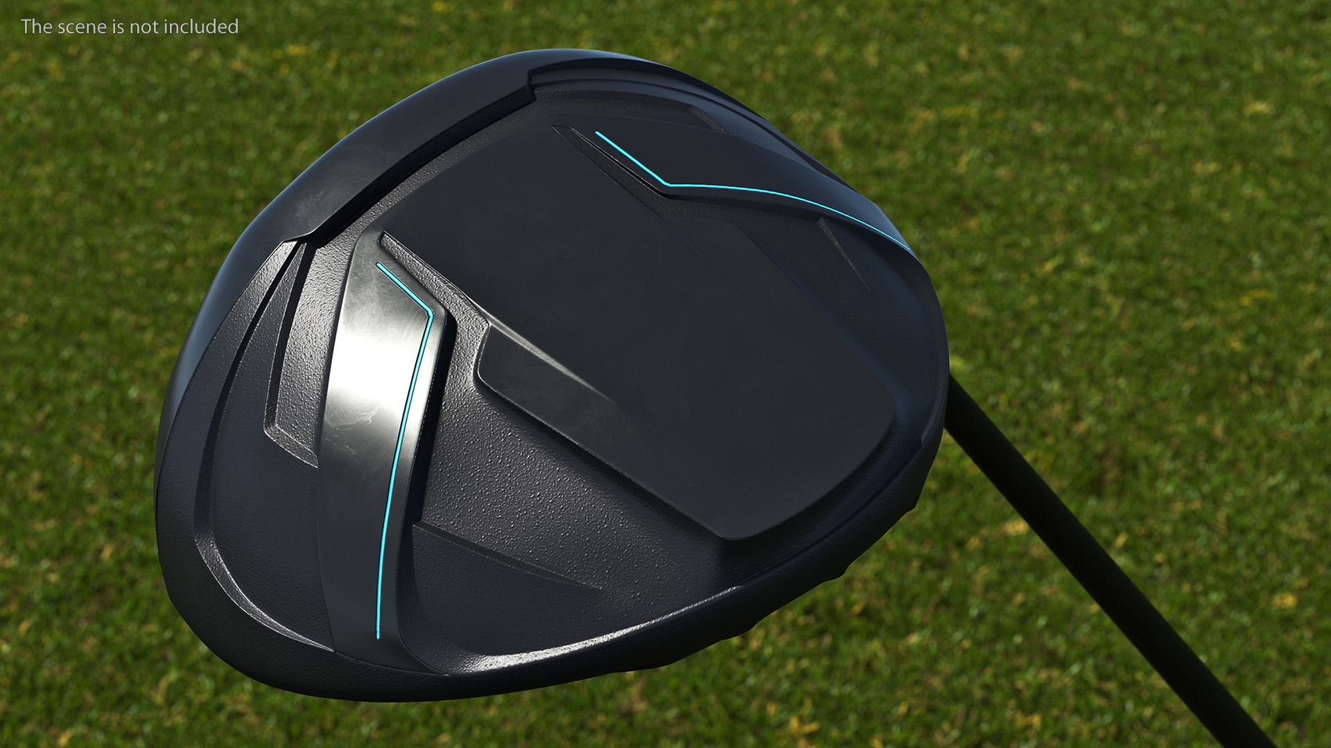 Driving Iron Golf Club 3D