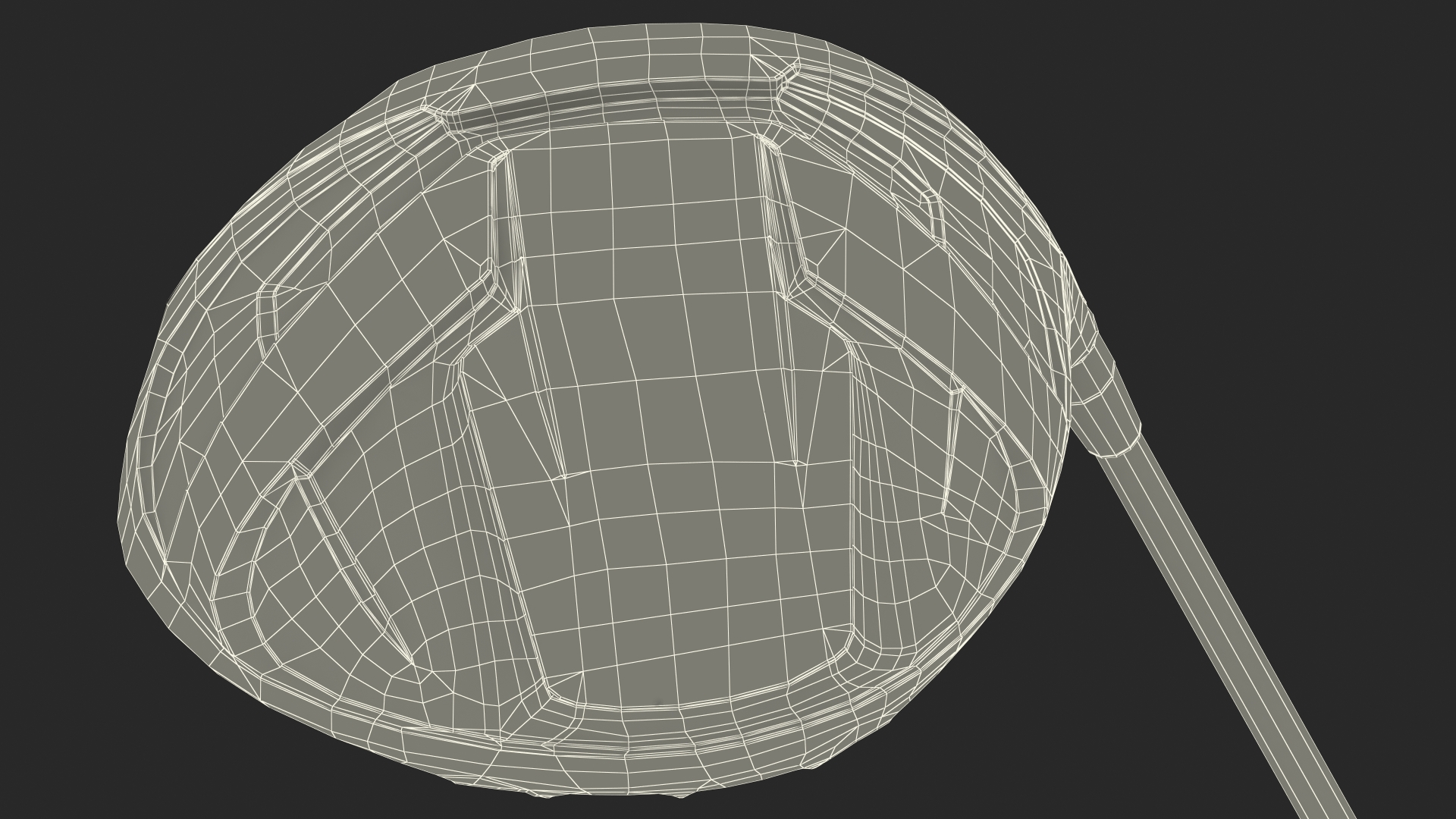 Driving Iron Golf Club 3D