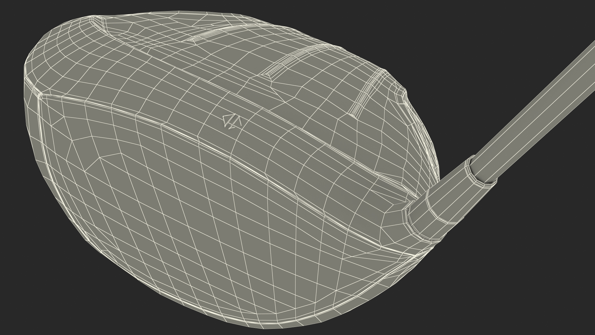 Driving Iron Golf Club 3D