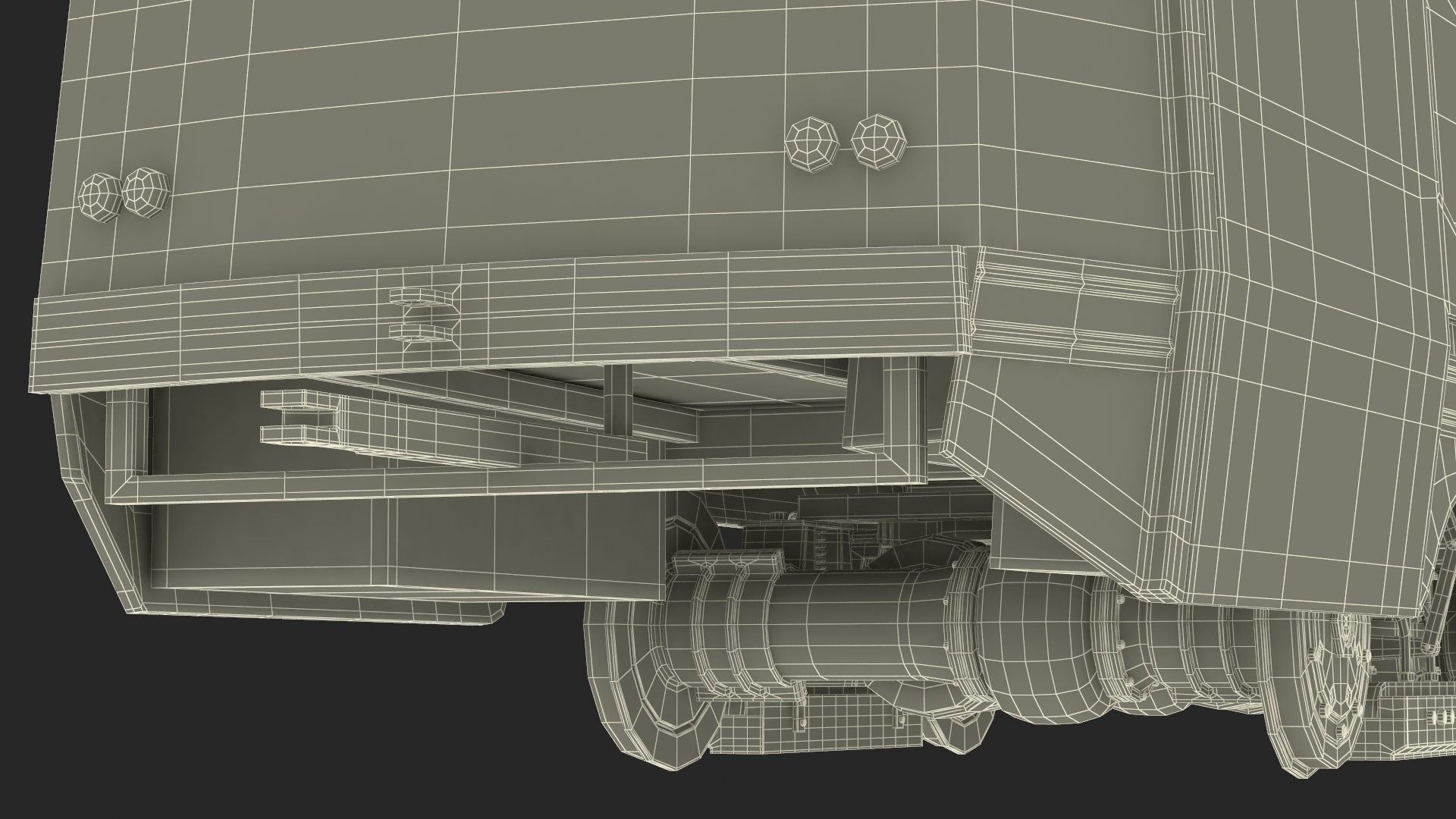 3D Retro Tram KTM-5 Old Rigged for Cinema 4D
