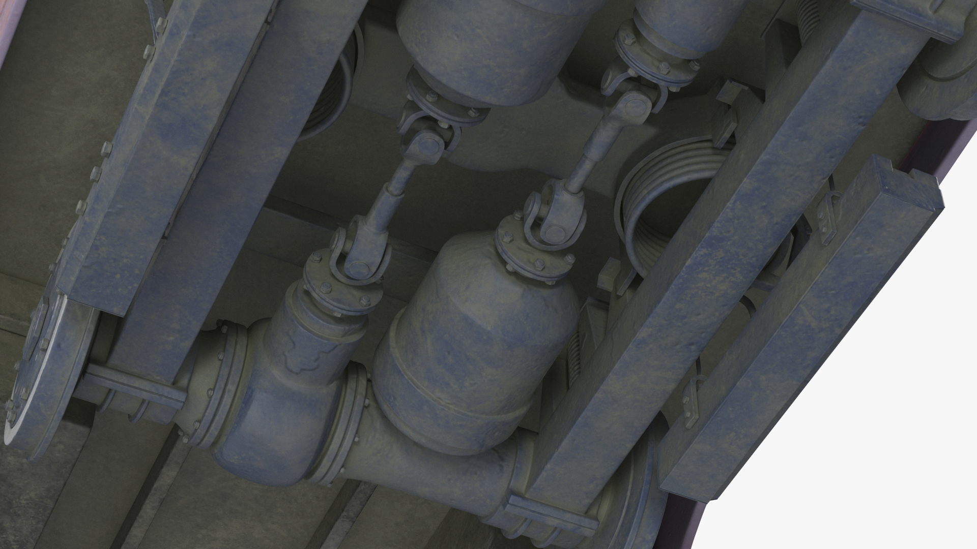 3D Retro Tram KTM-5 Old Rigged for Cinema 4D