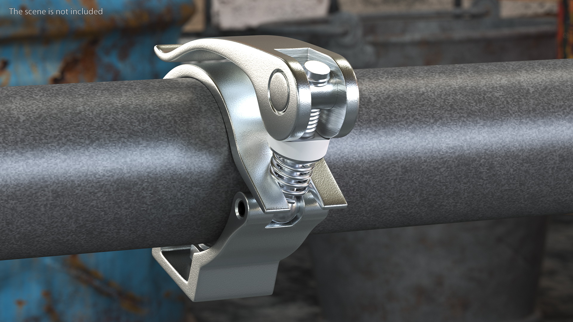 Light Duty Swivel Quick Release Clamp 3D