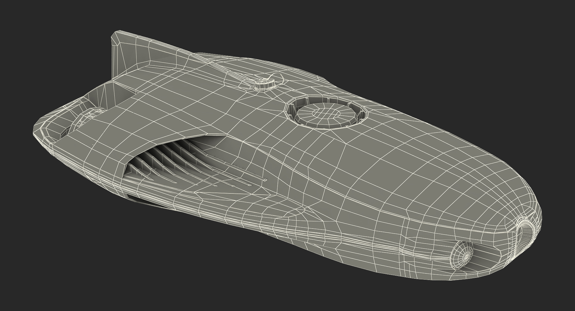 3D model Underwater Robot PowerRay