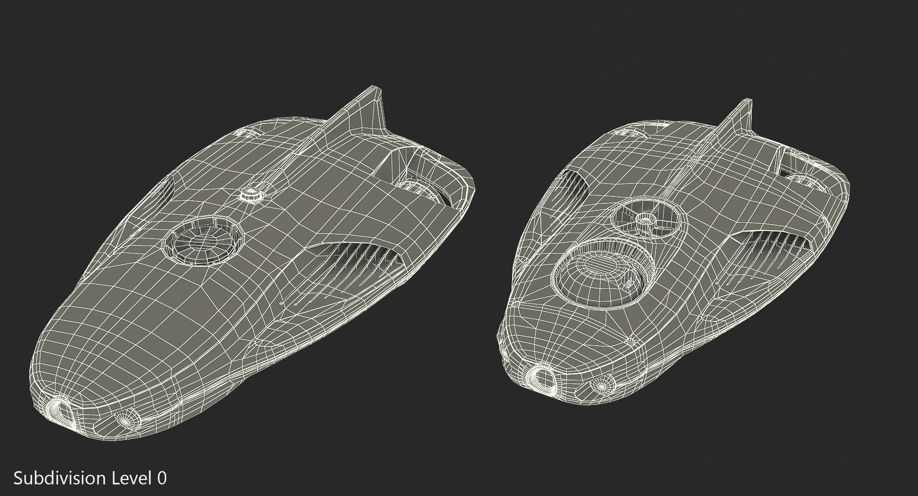 3D model Underwater Robot PowerRay