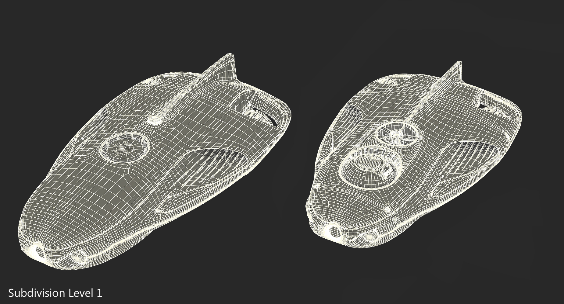 3D model Underwater Robot PowerRay