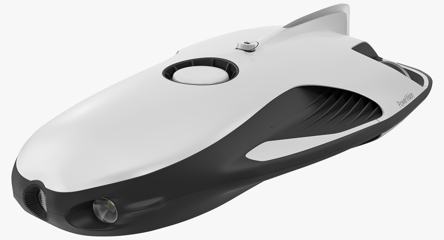 3D model Underwater Robot PowerRay
