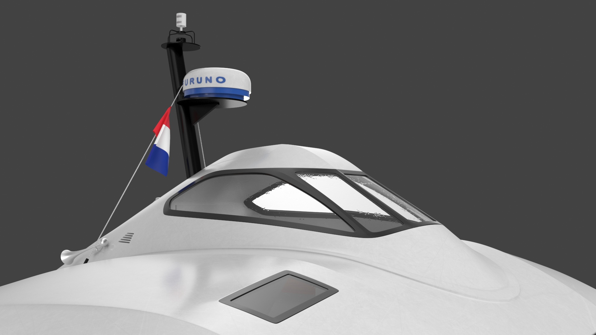 3D model Catamaran Ferry A2V Monaco One